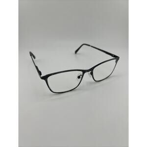 Scott Harris SH-528 Distressed Design Eyeglasses Frames Only Blue 49-16-130 Used